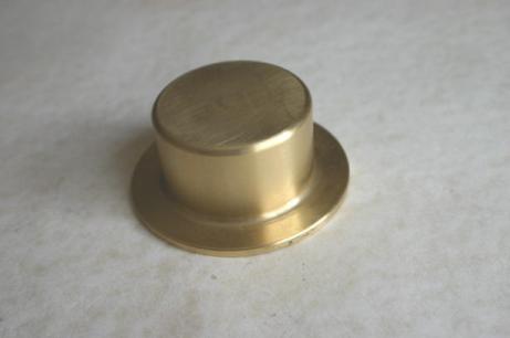 Front wheel Hub Cap (Brass)